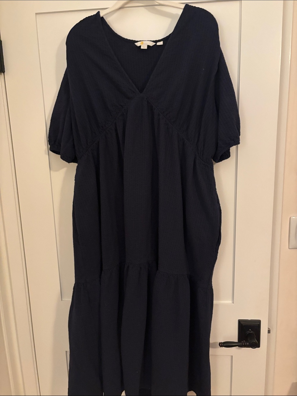 Boden Navy Blue Midi Dress